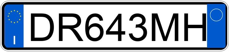 Numer rejestracyjny DR643MH posiada ALFA ROMEO MiTo