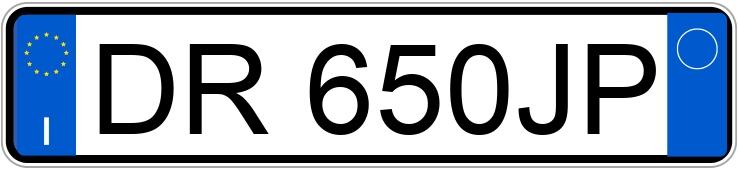 Numer rejestracyjny DR650JP posiada FIAT Panda 2a serie Numer rejestracyjny DR650JP posiada FIAT Panda 2a serie
