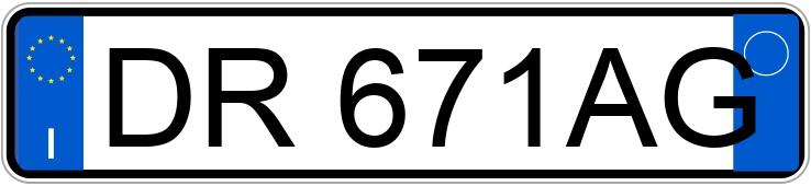 Numer rejestracyjny DR671AG posiada LANCIA Ypsilon 2a serie