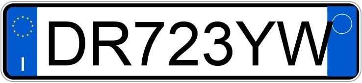 Numer rejestracyjny DR723YW posiada VOLKSWAGEN Golf 5a serie