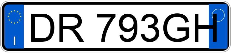 Numer rejestracyjny DR793GH posiada FIAT 500 Numer rejestracyjny DR793GH posiada FIAT 500