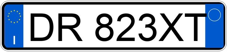 Numer rejestracyjny DR823XT posiada PEUGEOT 308 1a serie