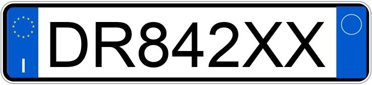 Numer rejestracyjny DR842XX posiada VOLKSWAGEN Golf 5a serie