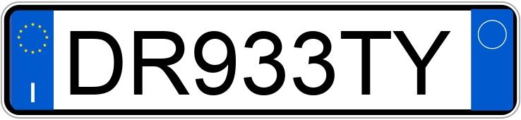 Numer rejestracyjny DR933TY posiada CITROEN C4