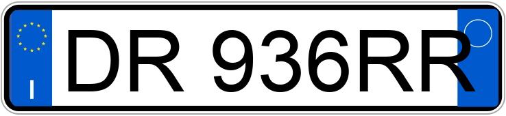 Numer rejestracyjny DR936RR posiada AUDI A4 4a serie