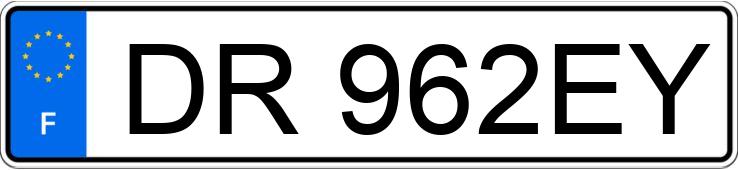 Numer rejestracyjny DR962EY posiada RENAULT TALISMAN