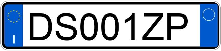 Numer rejestracyjny DS001ZP posiada OPEL Zafira 2a serie