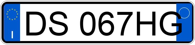 Numer rejestracyjny DS067HG posiada BMW Serie 3