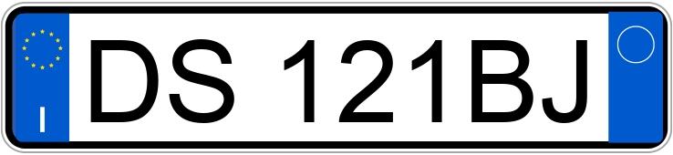 Numer rejestracyjny DS121BJ posiada FORD Mondeo 3a serie