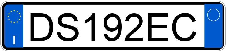 Numer rejestracyjny DS192EC posiada TOYOTA Yaris 2a serie Numer rejestracyjny DS192EC posiada TOYOTA Yaris 2a serie