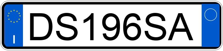 Pirat drogowy w pojeździe o numerach rejestracyjnych DS196SA