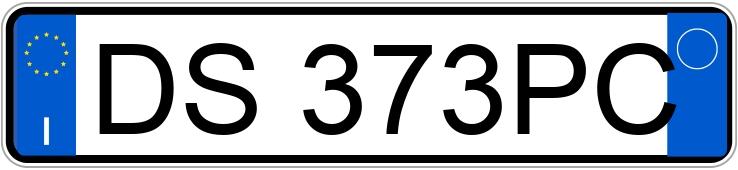 Numer rejestracyjny DS373PC posiada FORD Fiesta 5a serie