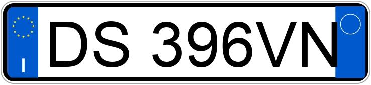 Numer rejestracyjny DS396VN posiada ALFA ROMEO MiTo