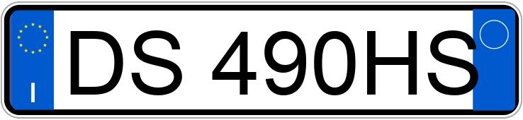 Numer rejestracyjny DS490HS posiada BMW Serie 3 Numer rejestracyjny DS490HS posiada BMW Serie 3