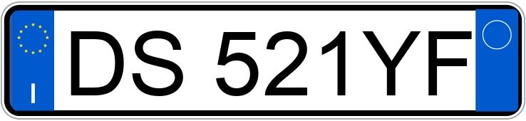 Numer rejestracyjny DS521YF posiada JAGUAR XF 1a serie Numer rejestracyjny DS521YF posiada JAGUAR XF 1a serie