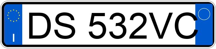 Numer rejestracyjny DS532VC posiada MERCEDES Classe A Numer rejestracyjny DS532VC posiada MERCEDES Classe A