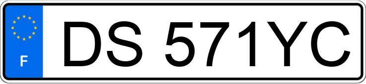 Numer rejestracyjny DS571YC posiada MERCEDES VITO