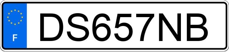 Numer rejestracyjny DS657NB posiada RENAULT TRAFIC III