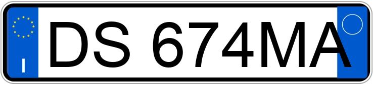 Numer rejestracyjny DS674MA posiada MINI Mini 3a serie