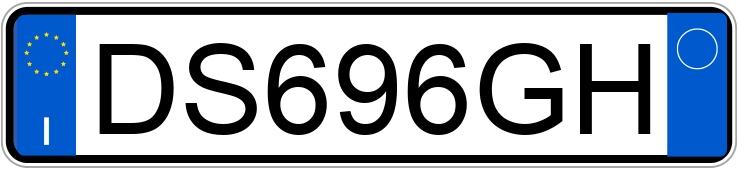 Numer rejestracyjny DS696GH posiada OPEL Zafira 2a serie