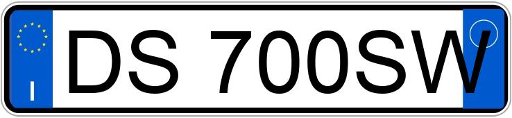 Numer rejestracyjny DS700SW posiada MERCEDES Classe B Numer rejestracyjny DS700SW posiada MERCEDES Classe B