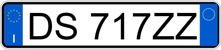 Numer rejestracyjny DS717ZZ posiada LANCIA Delta
