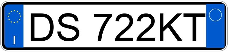 Numer rejestracyjny DS722KT posiada FORD Fiesta 6a serie