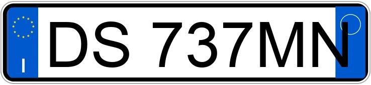 Numer rejestracyjny DS737MN posiada MERCEDES Classe A