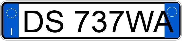 Numer rejestracyjny DS737WA posiada OPEL Corsa 4a serie