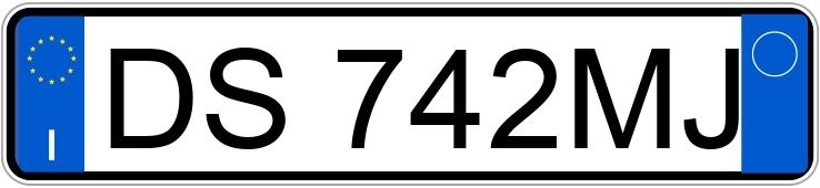 Numer rejestracyjny DS742MJ posiada CITROEN C3 1a serie Numer rejestracyjny DS742MJ posiada CITROEN C3 1a serie