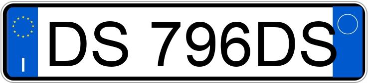 Numer rejestracyjny DS796DS posiada CHEVROLET Captiva