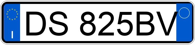 Numer rejestracyjny DS825BV posiada FIAT 500 Numer rejestracyjny DS825BV posiada FIAT 500