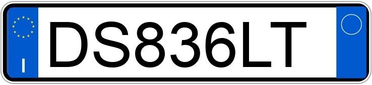 Numer rejestracyjny DS836LT posiada VOLKSWAGEN Golf 6a serie