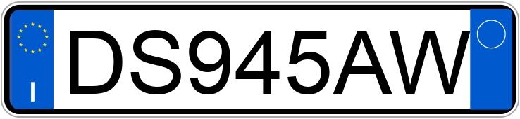 Numer rejestracyjny DS945AW posiada OPEL Agila 2a serie Agila 1.0 12V 65CV Enjoy (48 kw)