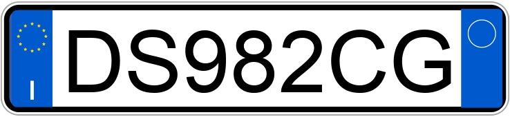 Numer rejestracyjny DS982CG posiada SMART fortwo 2a serie
