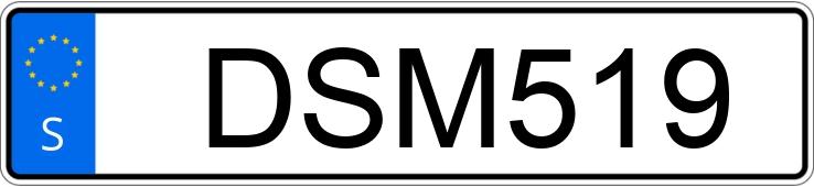 Numer rejestracyjny DSM519 posiada Scania R560LB6X4HNA