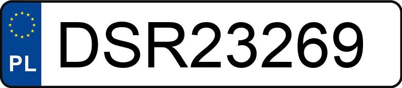 Numer rejestracyjny DSR 23269 posiada SKODA FABIA - DSR23269 Numer rejestracyjny DSR 23269 posiada SKODA FABIA - DSR23269