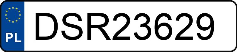 Numer rejestracyjny DSR 23629 posiada FORD FOCUS - DSR23629 Numer rejestracyjny DSR 23629 posiada FORD FOCUS - DSR23629