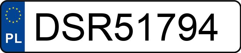 Numer rejestracyjny DSR 51794 posiada AUDI A8 4.2 B - DSR51794