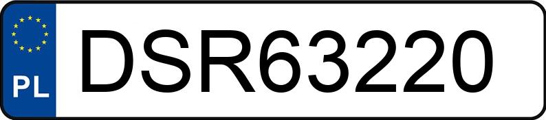 Numer rejestracyjny DSR 63220 posiada DAF XF/XG/XG+ 480 MR`22 E6 18.0t XF FT Space Cab - DSR63220