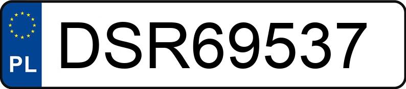 Numer rejestracyjny DSR 69537 posiada MERCEDES-BENZ TOURISMO RHD-M 632 02 - DSR69537