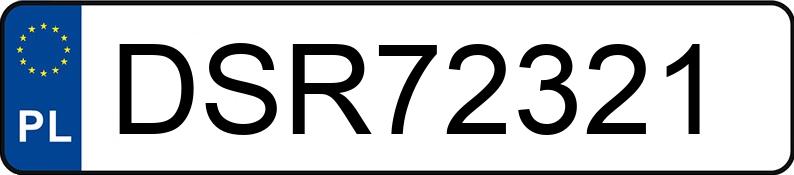 Numer rejestracyjny DSR 72321 posiada OPEL ZAFIRA - DSR72321