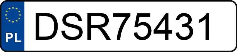 Numer rejestracyjny DSR 75431 posiada FORD Fiesta 1.6 TDCi DPF MR`09 E5 Silver X - DSR75431