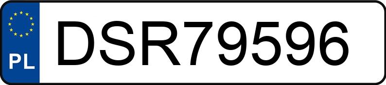 Numer rejestracyjny DSR 79596 posiada BMW 318D - DSR79596