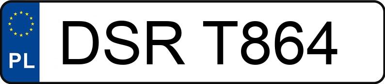 Numer rejestracyjny DSR T864 posiada BMW 525 TD - DSRT864