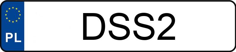 Numer rejestracyjny DSS 2 posiada CHRYSLER Pacifica 3.6 MR`17 E6 Touring L Plus Aut. - DSS2