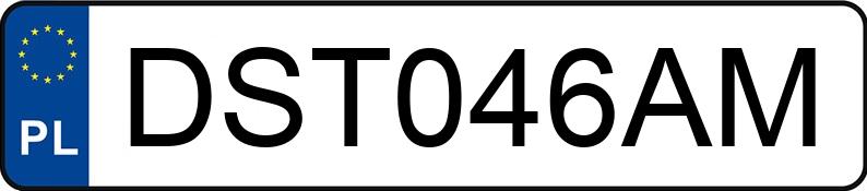 Numer rejestracyjny DST 046AM posiada OPEL Vectra B 1.6 MR`99 Base - DST046AM