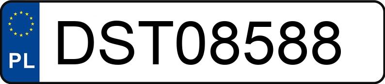 Numer rejestracyjny DST 08588 posiada MITSUBISHI Colt 1.3 MR`04 E3 Invite - DST08588