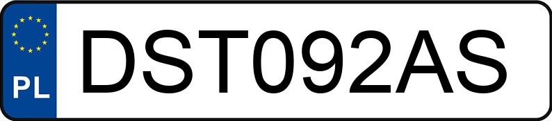 Numer rejestracyjny DST 092AS posiada ALFA ROMEO 147 - DST092AS Numer rejestracyjny DST 092AS posiada ALFA ROMEO 147 - DST092AS