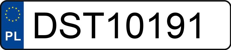 Numer rejestracyjny DST 10191 posiada HONDA ACCORD 2.0 I - DST10191